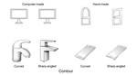 Shape familiarity modulates preference for curved object drawings